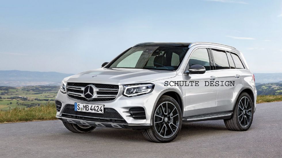 Αυτή θα είναι η νέα Mercedes-Benz GLB, όπως φαίνεται στην αποκλειστική, ψηφιακά επεξεργασμένη εικόνα. 